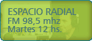 Programa de radio sobre agronomía en Rosario FM 98.5 mhz los martes a las 12.