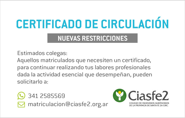 Curso obligatorio para la habilitación de equipos pulverizadores terrestres