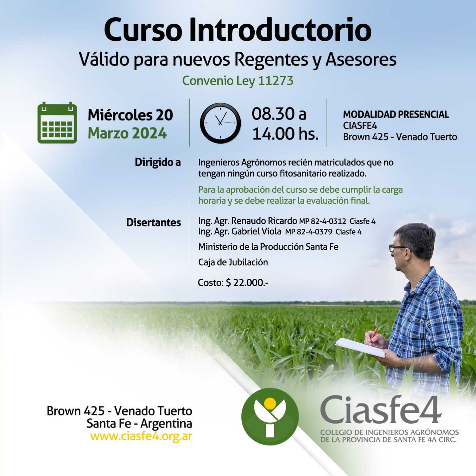 Curso regentes y asesores Ciasfe 4