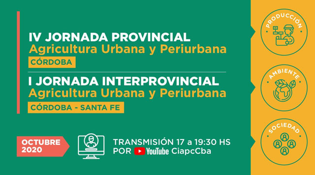 Jornada Agricultura Urbana y Periurbana Córdoba 2020