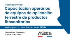 Curso operarios equipos pulverizadores terrestres