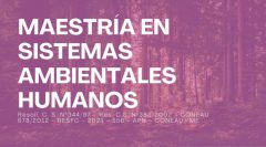 Maestría en sistemas ambientales humanos 2023