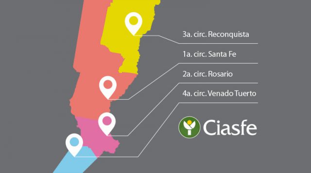 Circunscripciones del CIASFE