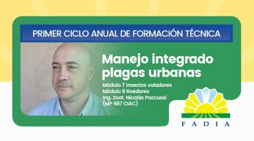 Manejo Integrado de Plagas Urbanas. Módulo 7 Insectos voladores | Módulo 8 Roedores
