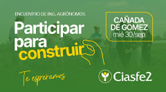 Encuentro de ingenieros agrónomos en Cañada de Gómez